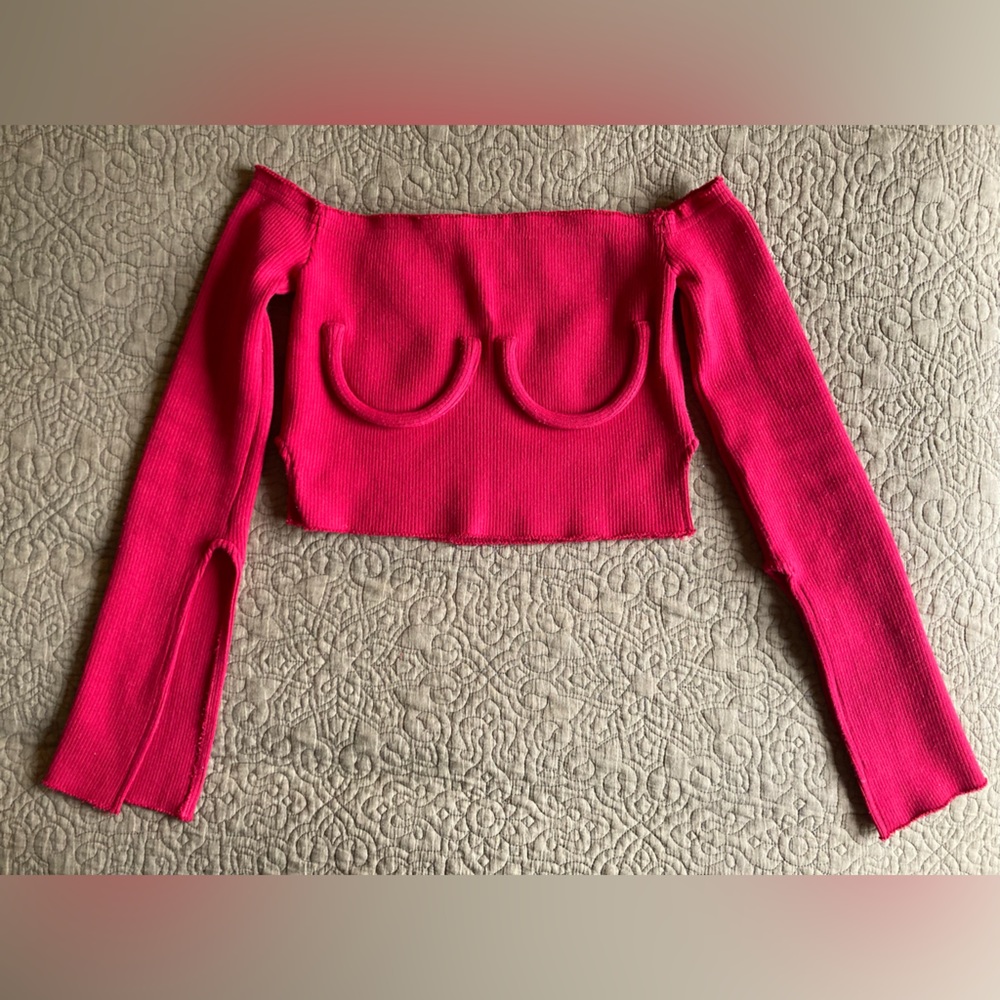 Orseund Iris off shoulder knit top, XS, worn once excellent condition